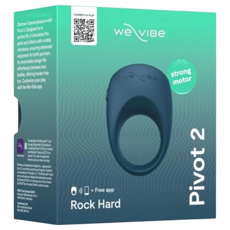 Anillo vibrador We-Vibe Pivot 2 con app We-Connect