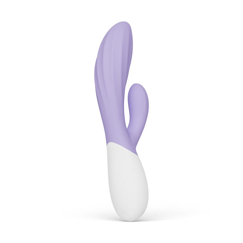 Vibrador rabbit LELO Ina Twist punto G y clítoris lavanda