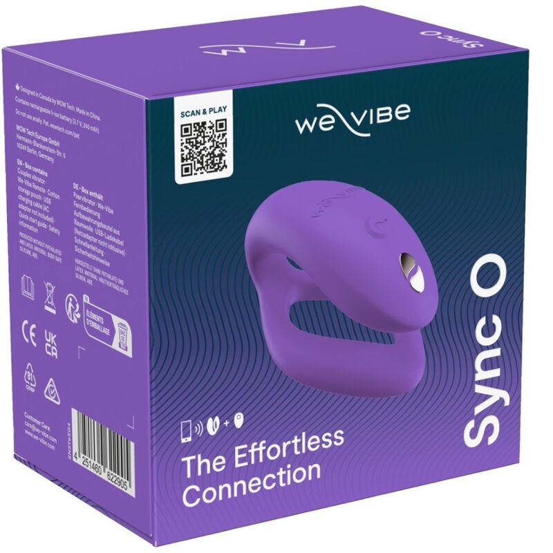 Vibrador para parejas We-Vibe Sync O envolvente con app
