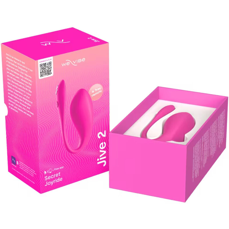 Vibrador huevo ponible We-Vibe Jive 2 con mando a distancia