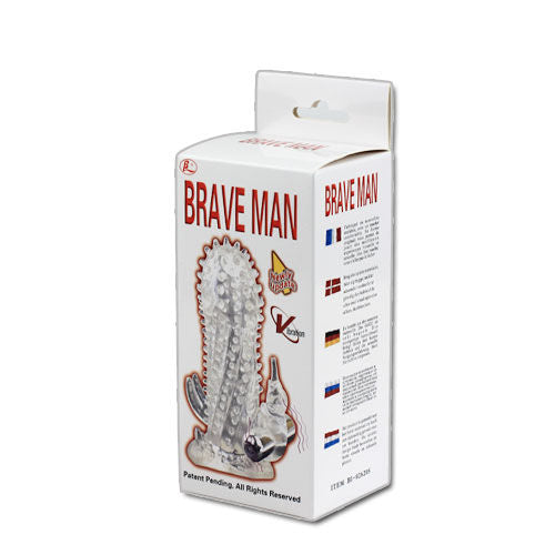 Funda de pene extensora Brave Man Rabbit BAILE For Him