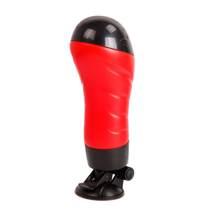 Masturbador Crazy Bull con base ventosa y control por voz