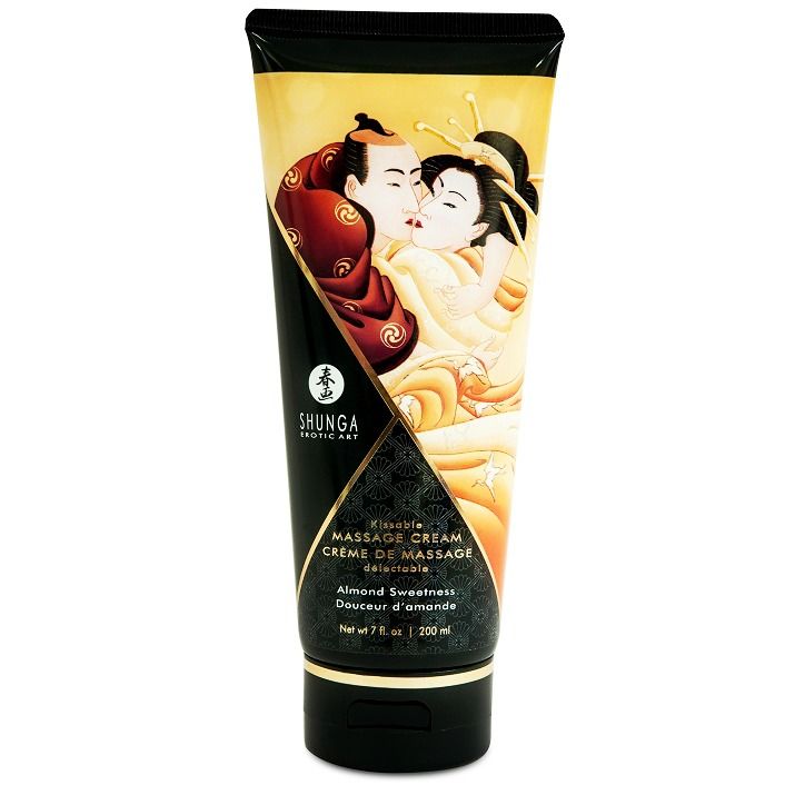 Crema de masaje Shunga sabor almendra dulce 200 ml