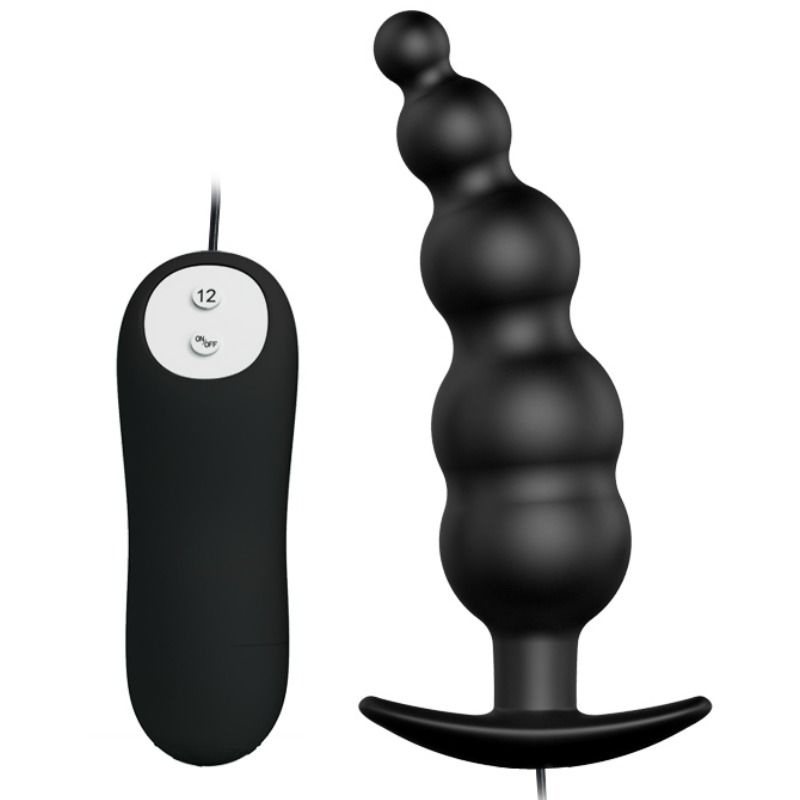 Plug anal Remote Control con mando y 12 modos de vibración