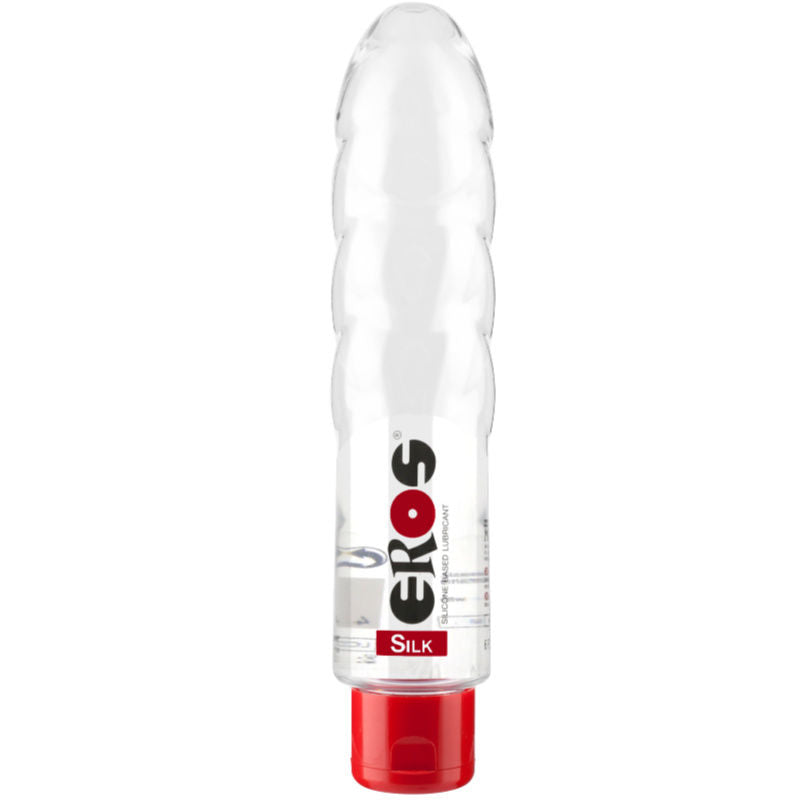 Lubricante de silicona Eros Silk 175 ml con efecto frescor