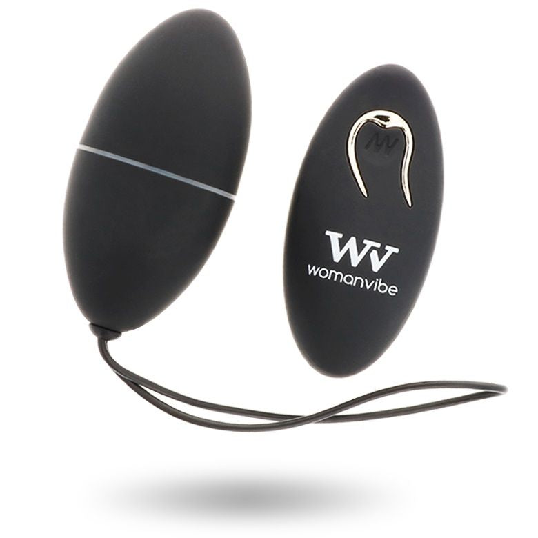 Huevo vibrador Womanvibe Alsan con control remoto y 12 modos