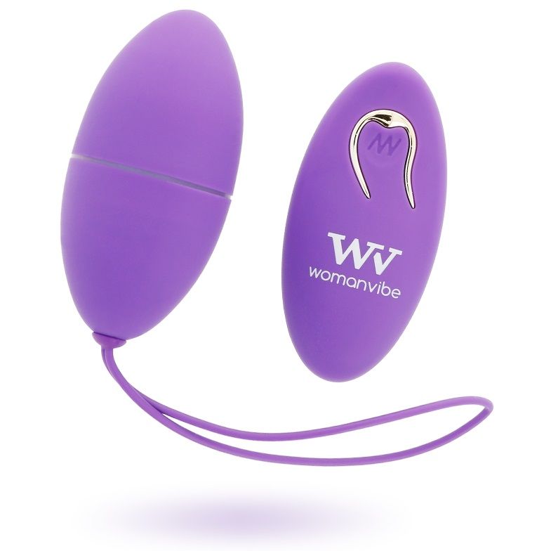 Huevo vibrador Womanvibe Alsan con control remoto y 12 modos