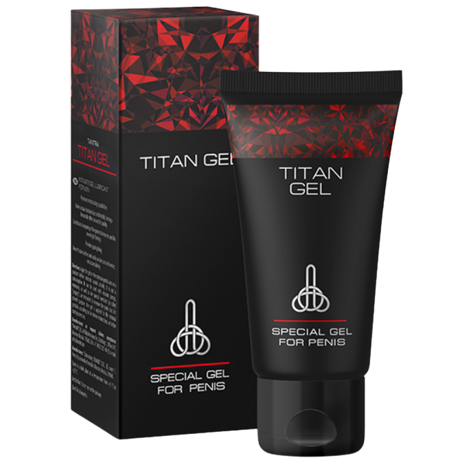 Gel lubricante de masaje para el pene Titan Gel 50 ml