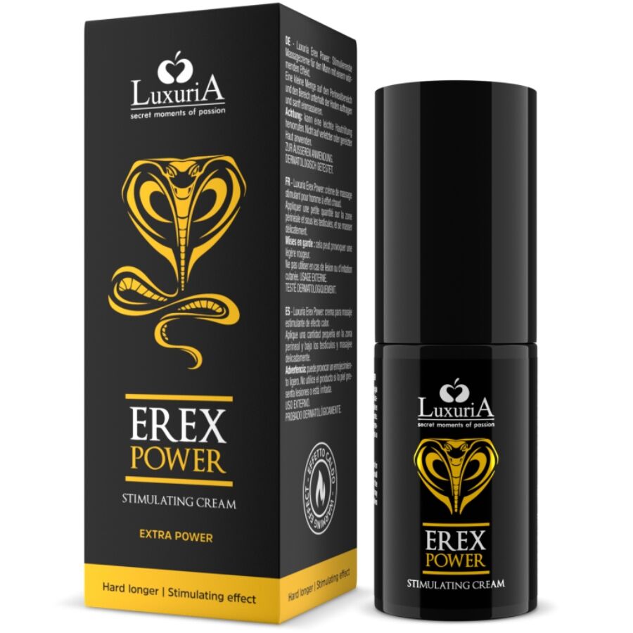 Crema de masaje íntimo Erex Power para hombre 30 ml