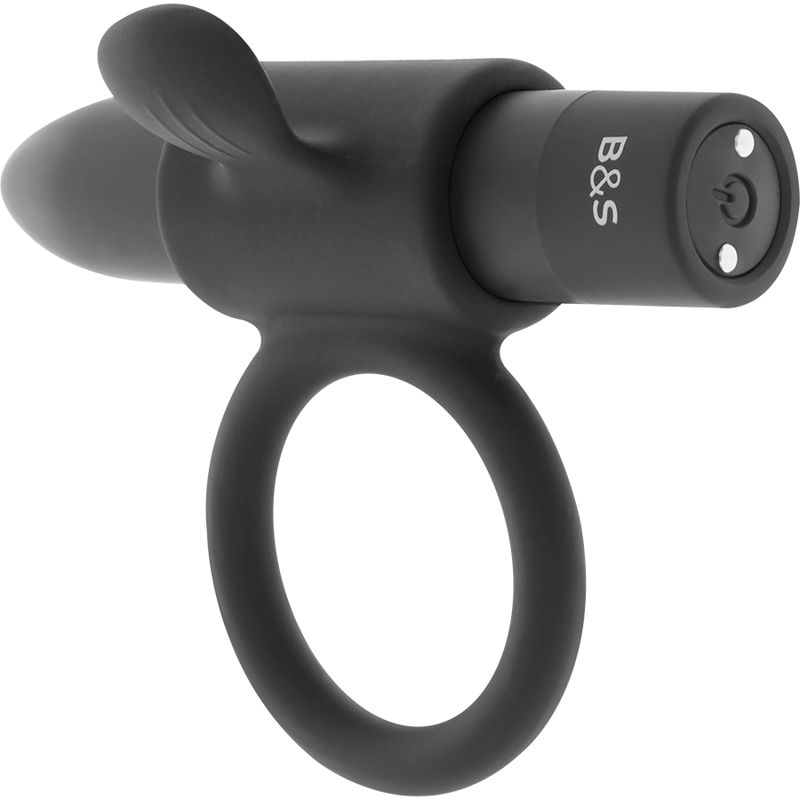 Anillo vibrador recargable Cameron de Black&Silver