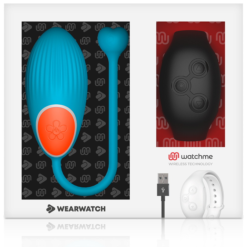 Huevo vibrador WearWatch WatchMe con control remoto
