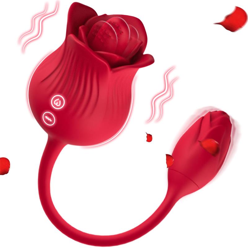 Estimulador Rosa con licking y huevo vibrador USB, Urban Sky