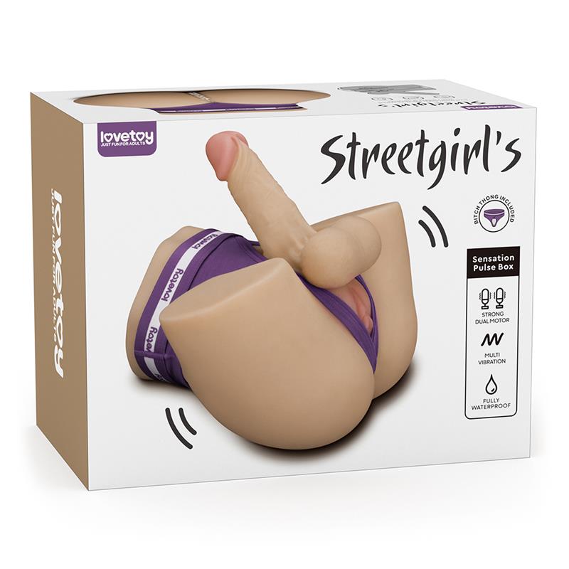 Masturbador dual motor Sensation Pulse LOVETOY impermeable
