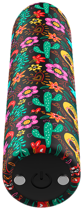 CUSTOM BULLETS - BALA RECARGABLE SKULL 10 INTENSIDADES