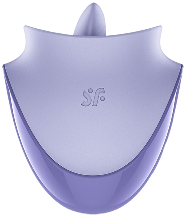 SATISFYER - TONGUE DANCER ESTIMULADOR CLITORIANO CON VIBRACIÓN Y PULSACIONES LILA