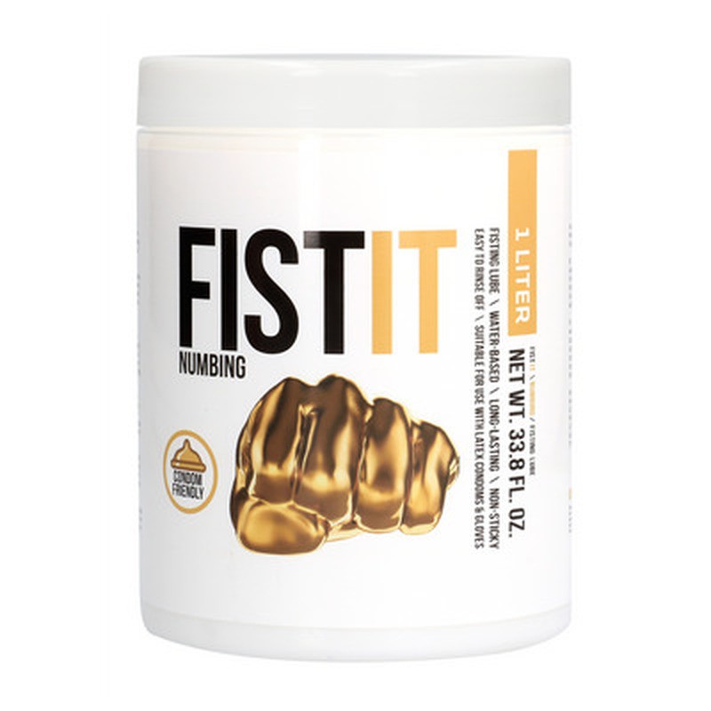 LUBRICANTE PARA FISTING NUMBING 33.8 FL OZ 1000 ML FIST IT