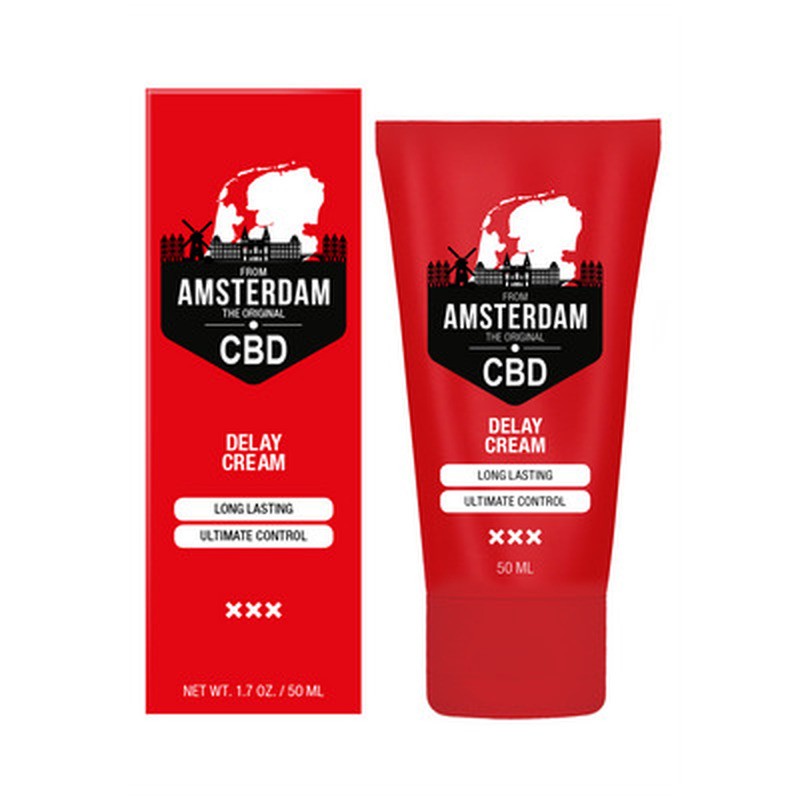 CREMA RETARDANTE  ORIGINAL CBD FROM AMSTERDAM FL OZ 50 ML PHARMQUESTS