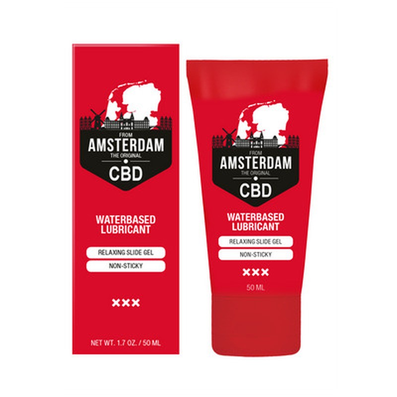 LUBRICANTE A BASE DE AGUA ORIGINAL CBD FROM AMSTERDAM 2 FL OZ 50 ML PHARMQUESTS