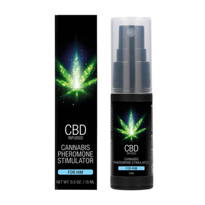 ACTIVADOR DE FEROMONAS PARA HOMBRES CBD CANNABIS 0.5 FL OZ 15 ML PHARMQUESTS