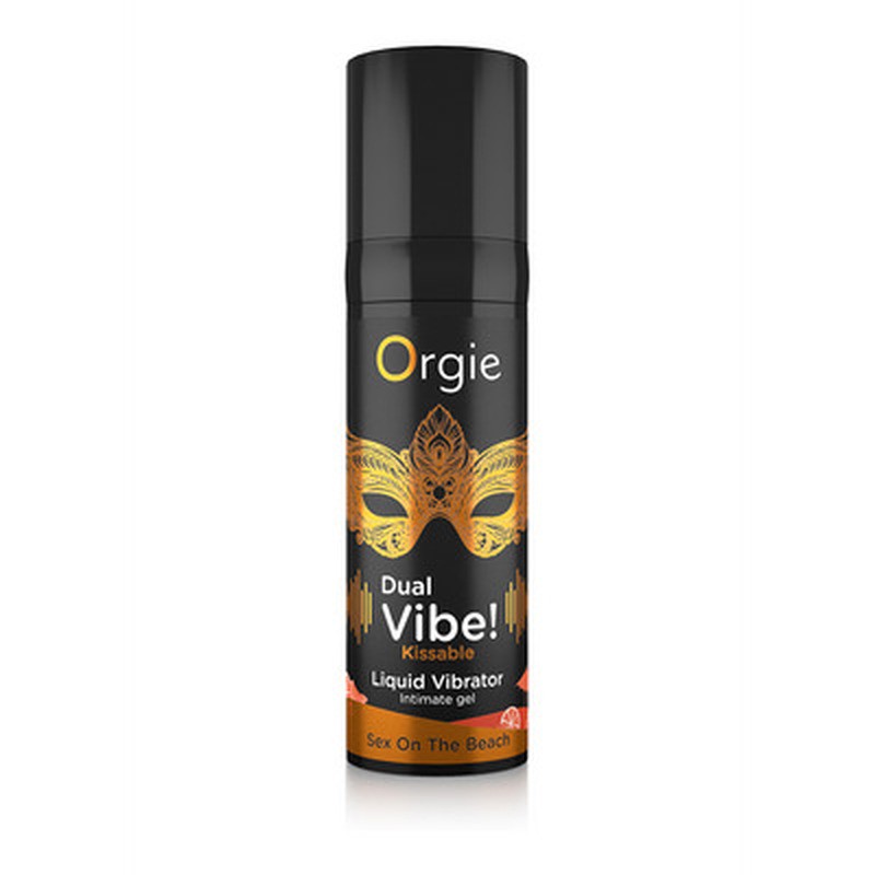 VIBRADOR LÍQUIDO BESABLE DUAL VIBE SEX ON THE BEACH 15ML ORGIE