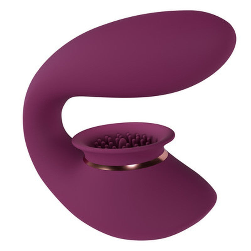 TWITCH 3 VIBRADOR RECARGABLE Y SUCCIONADOR BURDEUS INNOVATION
