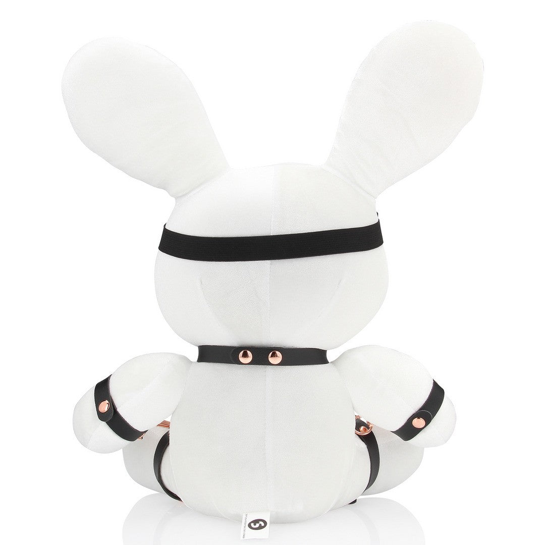 CONEJO BONDAGE GRANDE DE TERCIOPELO BLANCO S-LINE