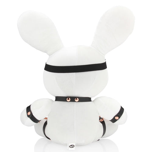 CONEJO BONDAGE GRANDE DE TERCIOPELO BLANCO S-LINE