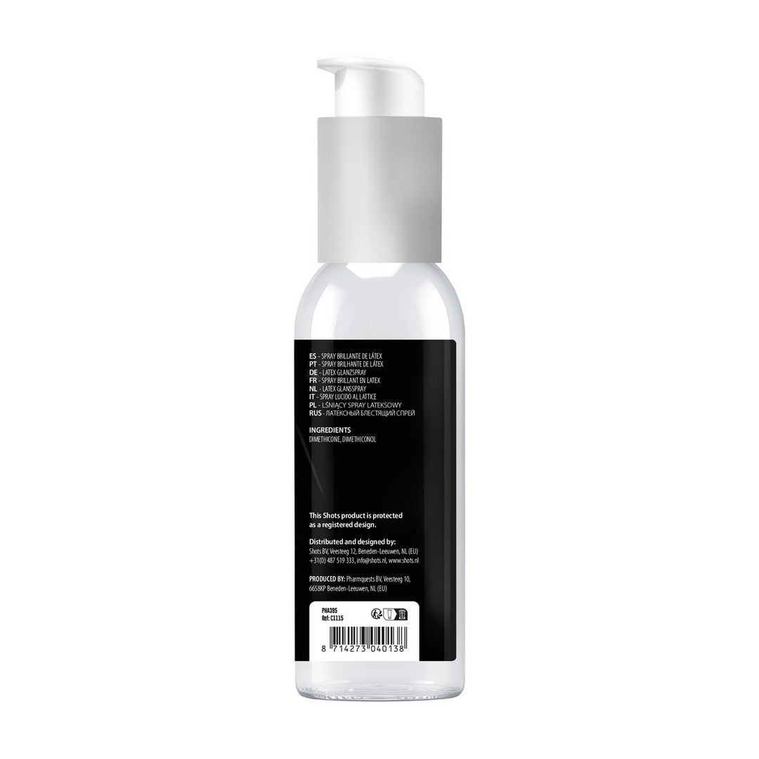 Abrillantador de látex 100 ml Pharmquests para prendas