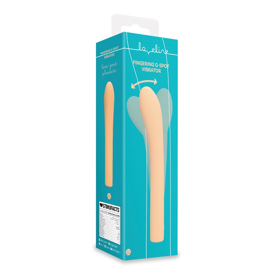 VIBRADOR PUNTO G PEACH FUZZ LOVELINE