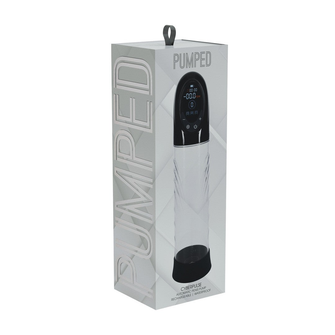 BOMBA AUTOMÁTICA PARA EL PENE CYBERPULSE NEGRA PUMPED