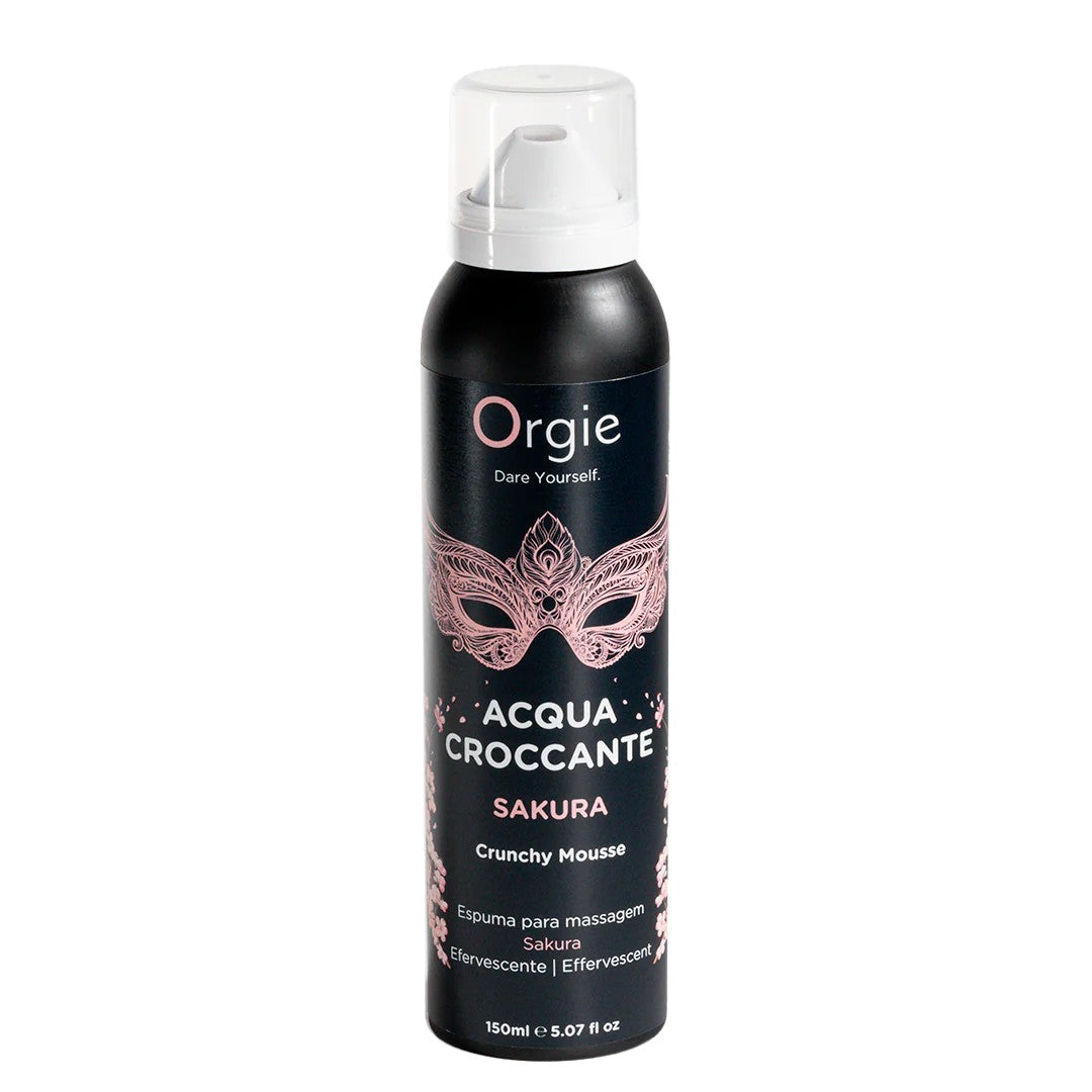ESPUMA DE MASAJE CRACKELING ACQUA CROCCANTE SAKURA 150ML ORGIE