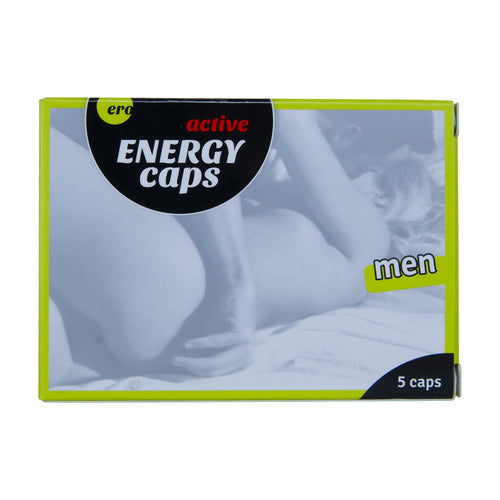 CÁPSULAS ESTIMULANTES ACTIVE ENERGY CAPS ERO PARA HOMBRE 5 CÁPSULAS