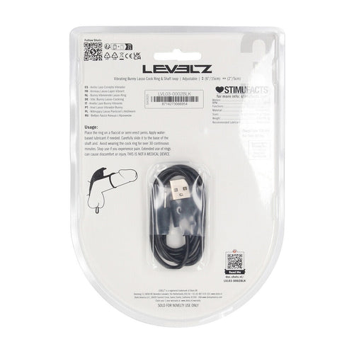 ANILLO VIBRATORIO Y AJUSTABLE PARA EL PENE DE SILICONA LEVELZ
