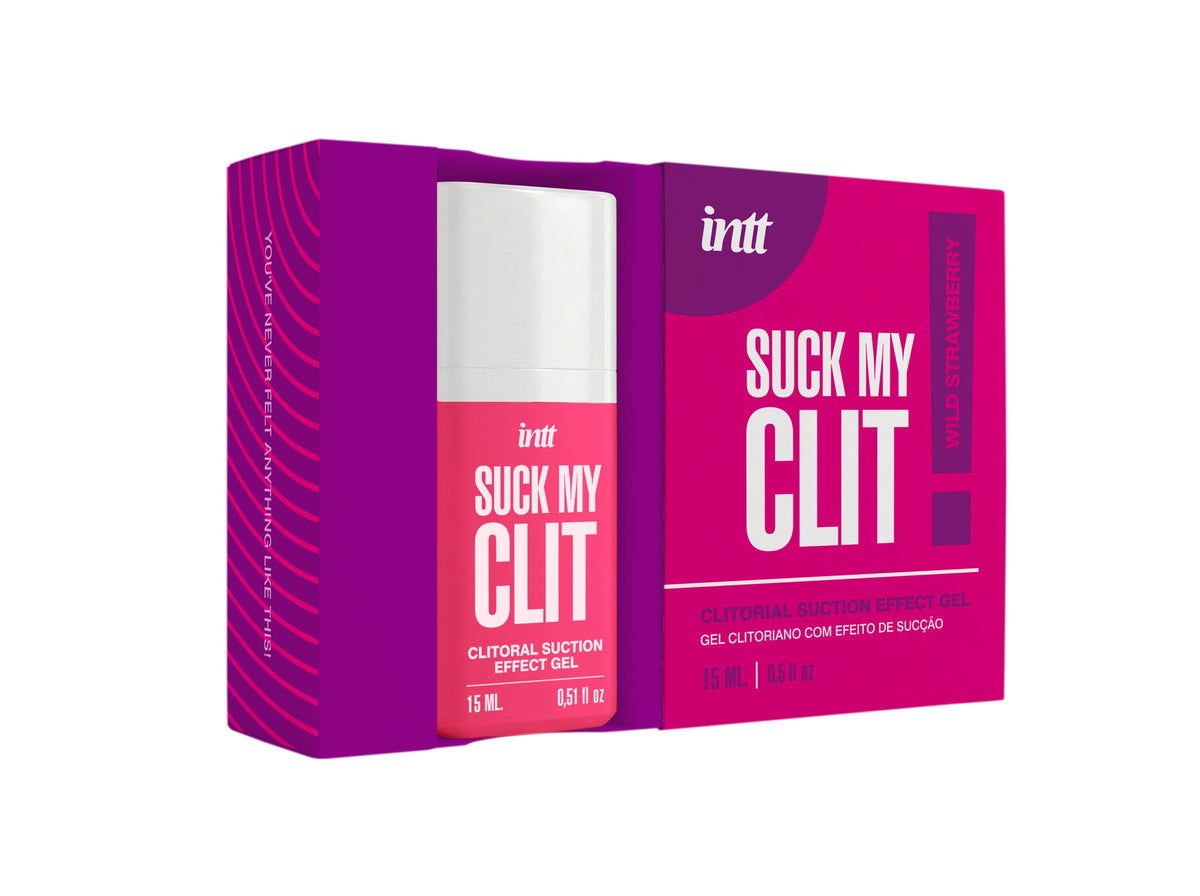 GEL ESTIMULANTE SUCK MY CLIT FRESA SILVESTRE 15 ML INTT