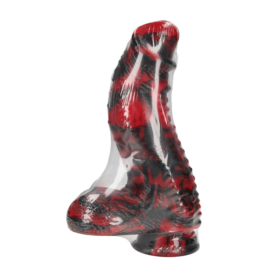 DILDO MONSTER DE SILICONA DARK LYCAN SPAWN ROJO/NEGRO OUCH!