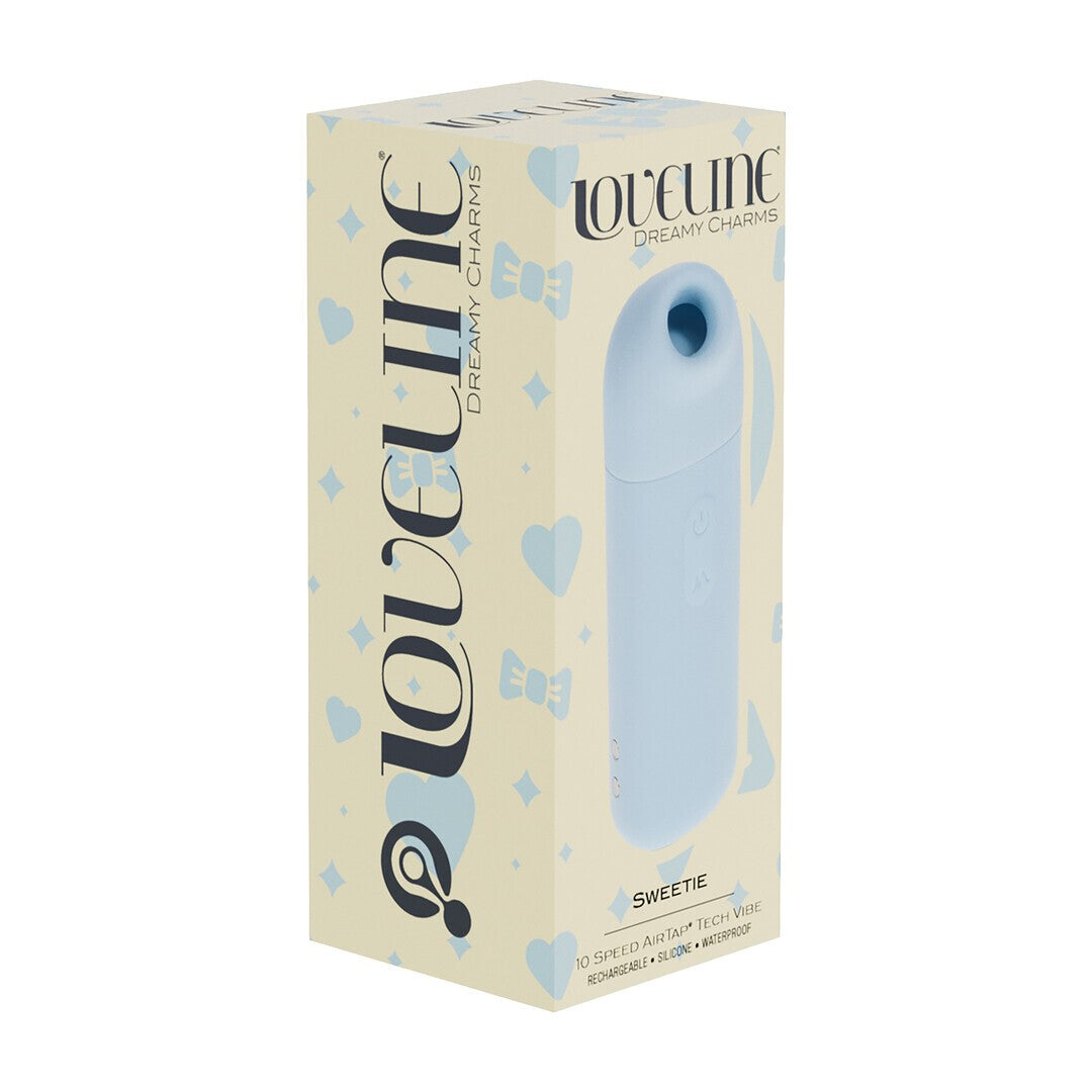 VIBRADOR AIRTAP SWEETIE AZUL LOVELINE