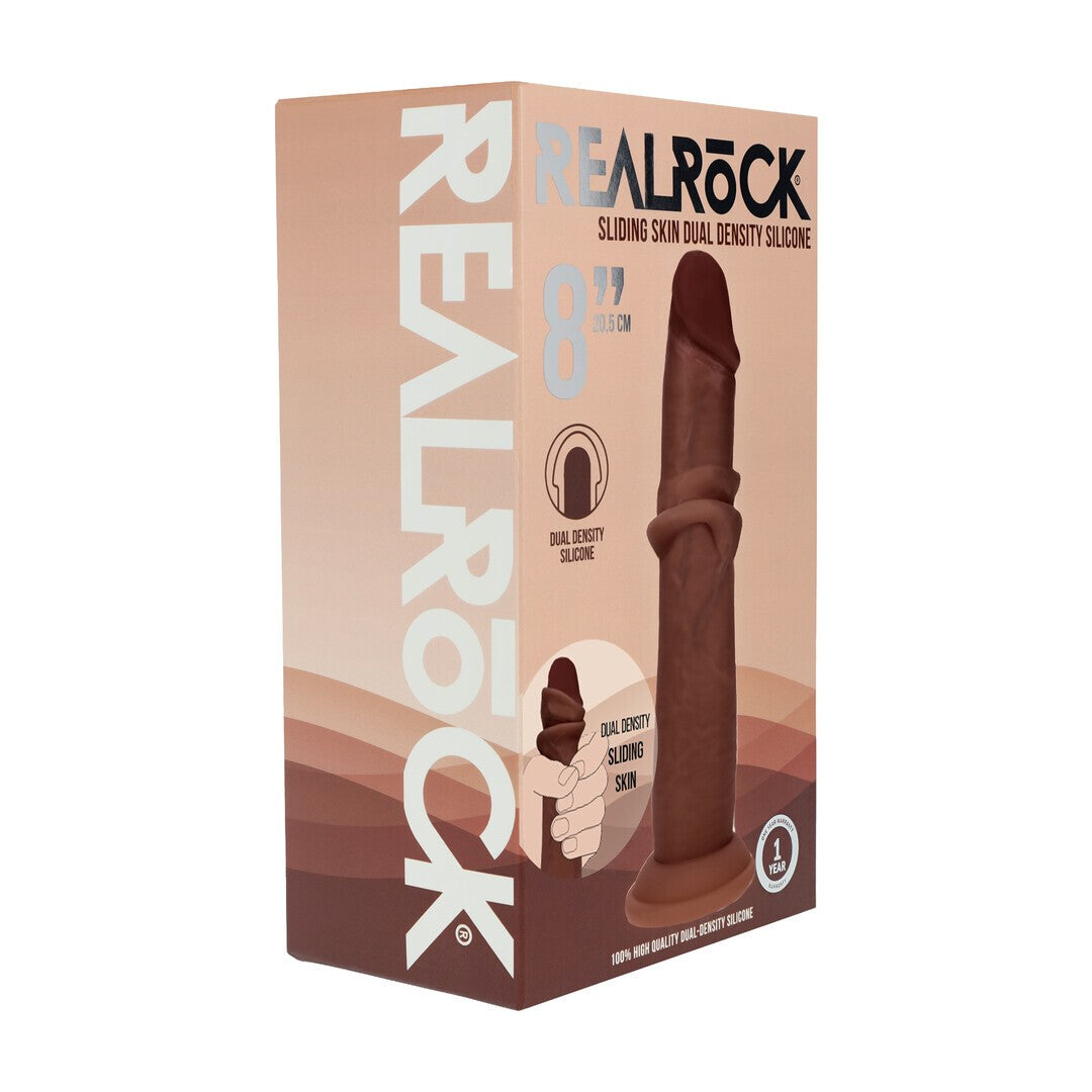 Dildo realista REALROCK silicona doble densidad 20,5 cm