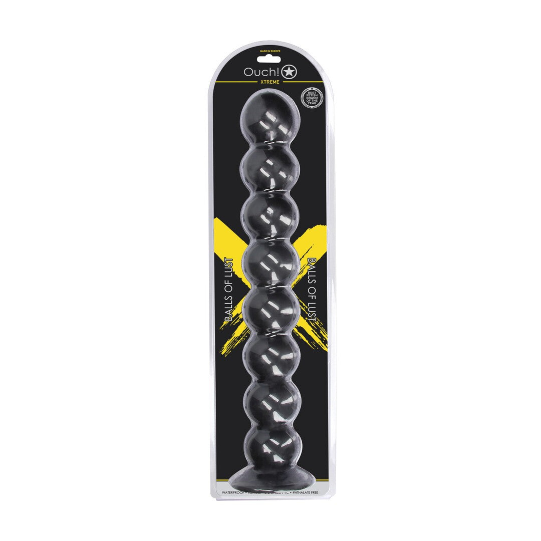 PLUG ANAL BALLS OF LUST 55 CM NEGRO OUCH!