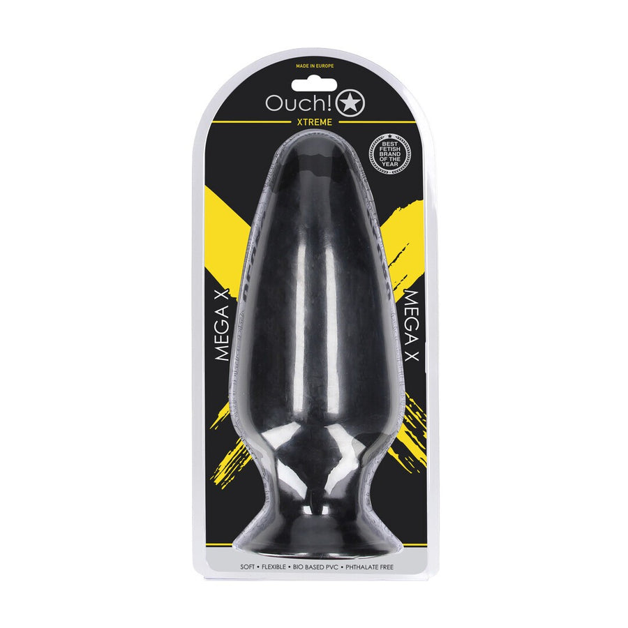 PLUG ANAL MEGA X 29 CM NEGRO OUCH!
