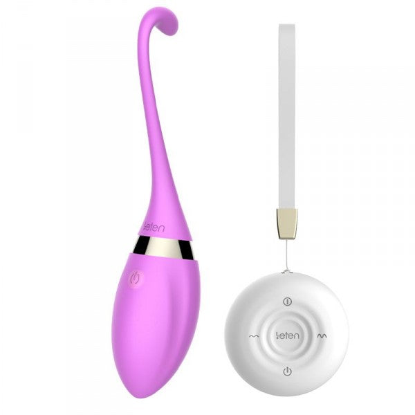 Huevo vibrador recargable CORA LETEN con mando a distancia