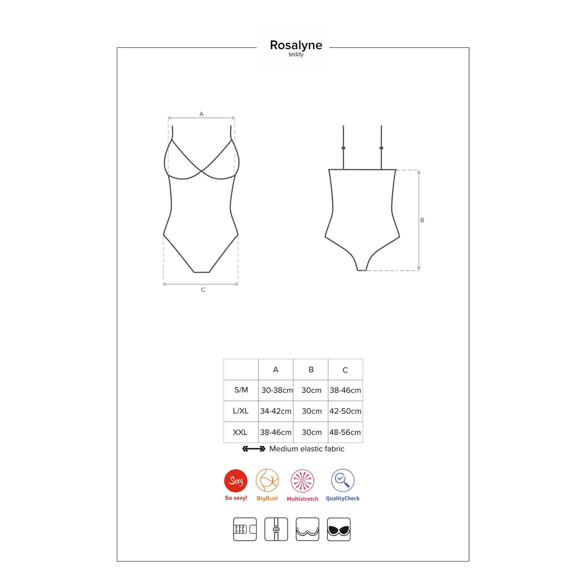 Body Rosalyne Obsessive Rojo