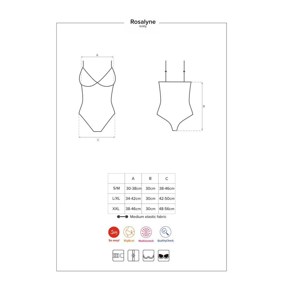 Body Rosalyne Obsessive Rojo