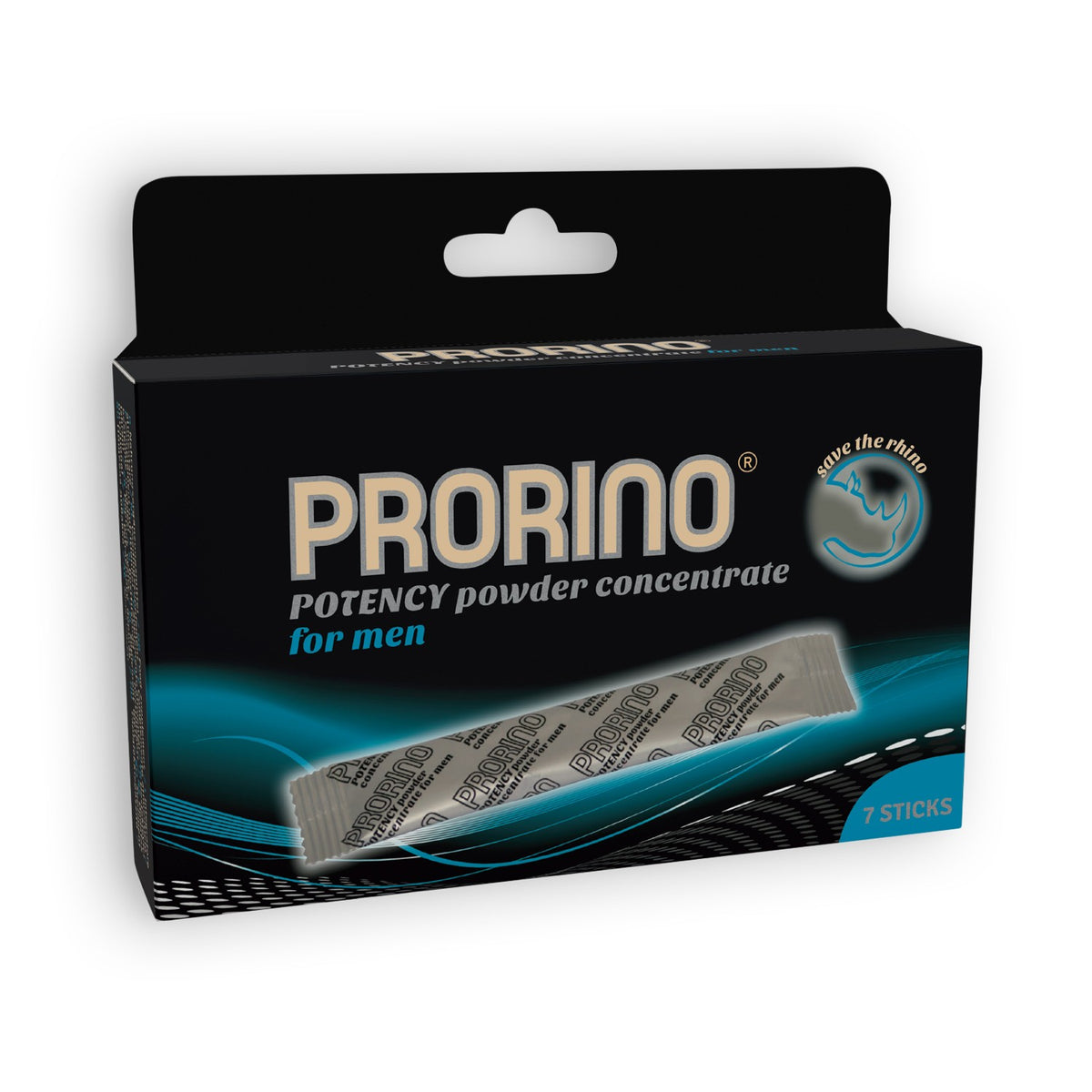 Sobres estimulantes PRORINO Potency Powder, hombre (7 uds)
