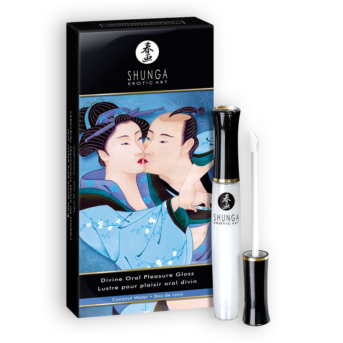 Gloss para sexo oral Shunga Divine sabor coco 10 ml