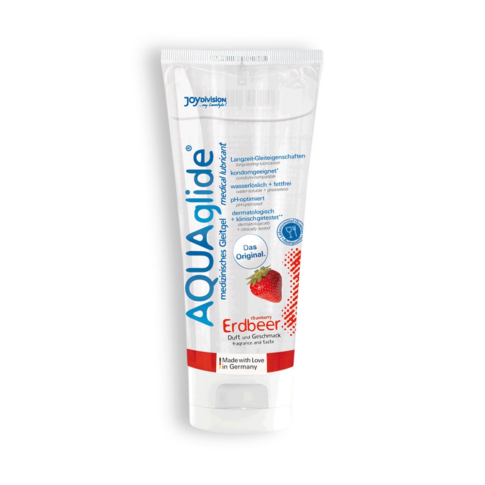 LUBRICANTE AQUAGLIDE FRESA 100ML