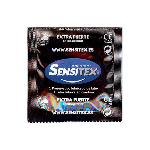 Preservativos extra fuertes y lubricados 144 uds Sensitex