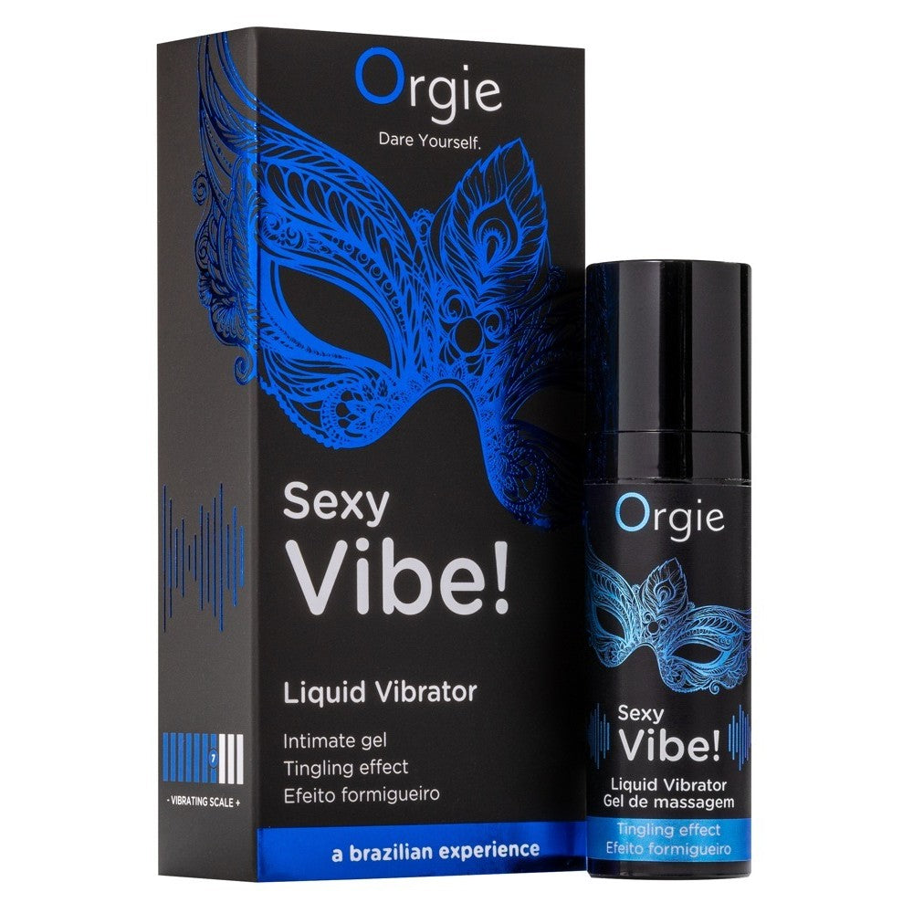 GEL CON EFECTO DE VIBRACIÓN LIQUID VIBRATOR 15ML ORGIE