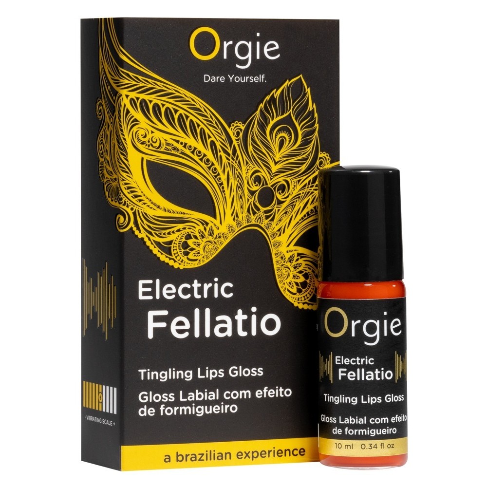 BRILLO CON EFECTO VIBRANTE ELECTRIC FELLATIO 10ML ORGIE