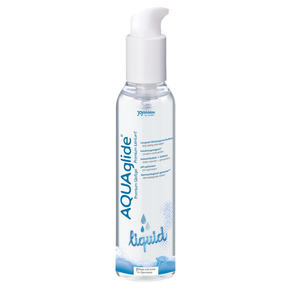 LUBRICANTE A BASE DE AGUA AQUAGLIDE LIQUID 250 ML  JOYDIVISION