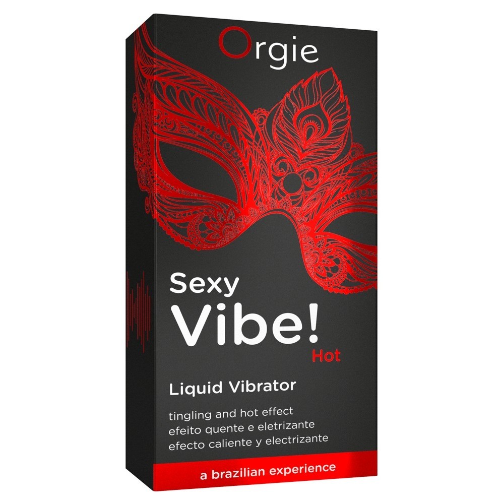GEL CON EFECTO DE VIBRACIÓN Y CALOR  SEXY VIBE 15ML ORGIE